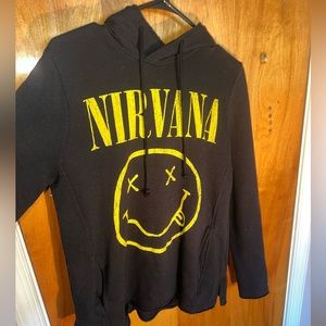 Nirvana pull over hoodie
